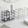 Rustproof Metal Toothbrush Holder Non-Slip Countertop Storage Rack  Kitchen