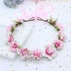 Flower Headbands Floral Garlands Crown Hair Wreath Bride Flower Crown Wedding