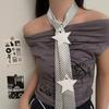 Elegant Polka Dot Waist Belt Star Scarf Hairband Retro Leopard Print Scarf  Party