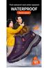 Women's Waterproof Non-slip Velvet-Lined Extra Wide Walking Shoes for Winter