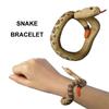 7Pieces Toy Snake Bracelet PVC Simulation Snake Wrist Band Fake Snake Wristband Prank Toys Scary Mischievous Toys Party Supplies Realistic Snake Brac