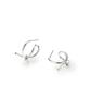 Findelise Brass Heart Twist Earrings