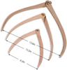 Bview Art 3pcs 8 10 12 Inches Wooden Calipers Pottery Measuring Clay Ceramic Tools
