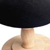 Durable Hat Holder Tabletop Displays Wood with Stable Base Dome Shaped Rustic Retro Style Cap