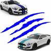 1~8PCS Car Sticker Reflective Monster Claw Scratch Stripe Marks Headlight Decal Auto Exterior Waterproof Vinyl Decal Car