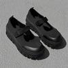 Spring and Summer New Simple Mary Jane Shoes Retro Versatile Casual Height Increase Thick Sole Round Head Fashion 1438-1439-J
