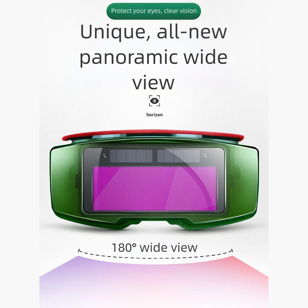 1-Pack Splash-Proof Auto-Darkening Welding Helmet For Welders, Professional Welding Goggless For TIG For MIG For MMA Welding