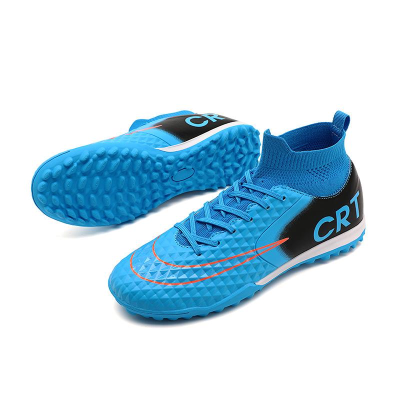 

Футбольные бутсы Мужские Высокие Шипы TF Мальчики Подростки Игровые Тренировочные Бутсы 45