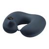 Inflatable U-shaped Pillow with Self-filled Design Built-in Air Pump Lightweight Portable Neck Support