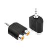 3.5mm To Dual RCA Audio Adapter for Computer/Speaker/TV