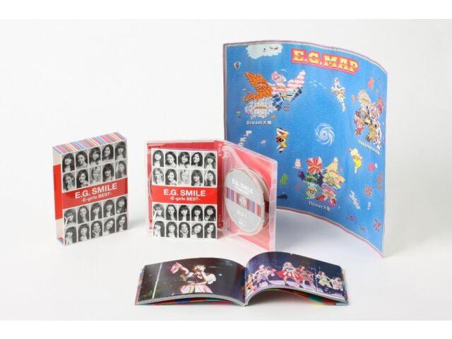 E.G. SMILE E-girls BEST First Limited Edition 2CD+3Blu-ray+Photobook RZCD-86027B