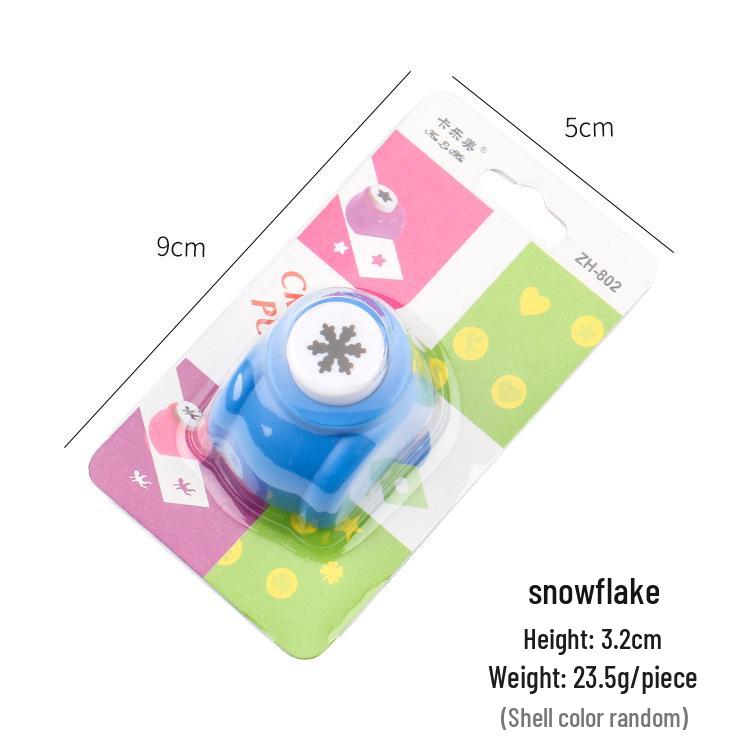 Kids' Easy-Use Embosser: Large DIY Punching & Printing Tool for Kindergarten Crafting