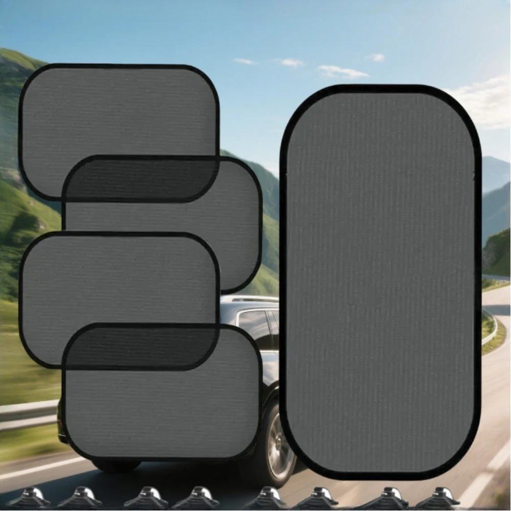 1/2/5Pcs Suction Cup Car Sunshade Cover Car Sunshade Windshield Visor Reflector Protector Car Interior Replacement Parts