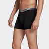 adidas Stretch Boxer Briefs 3-Pack Men Underwear Navy-Blue FS8394