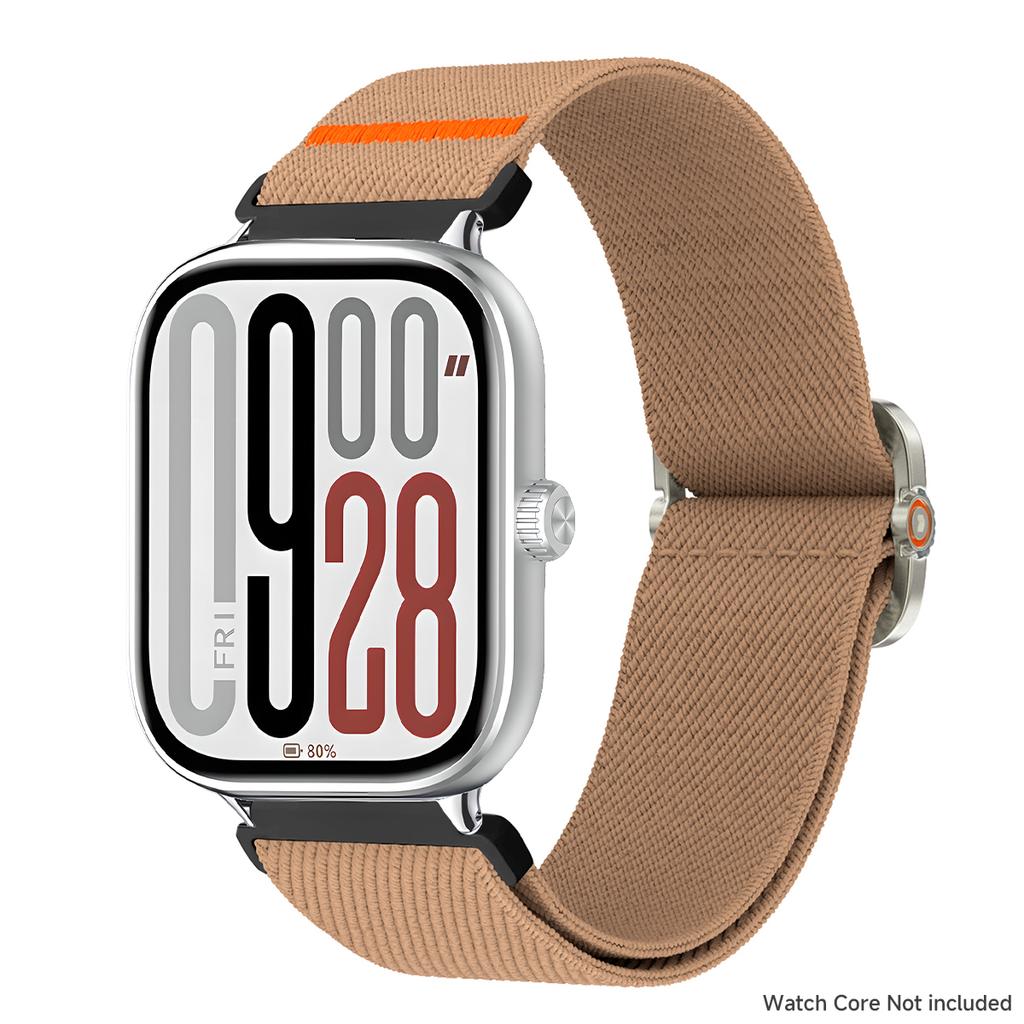 Elastic Nylon Band For Xiaomi Watch Miband 9/8 Pro Braided Sport Strap For Redmi Watch 6 5 4 Smartwatch Bracelet Accessories