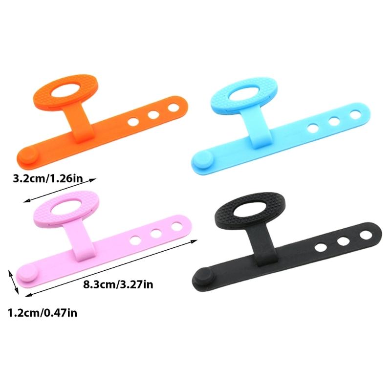 Silicone Guitar Picks Holder Finger Cover Nonslip Plectrums Finger Cover Guitar Training Pick Holder Instrument Parts