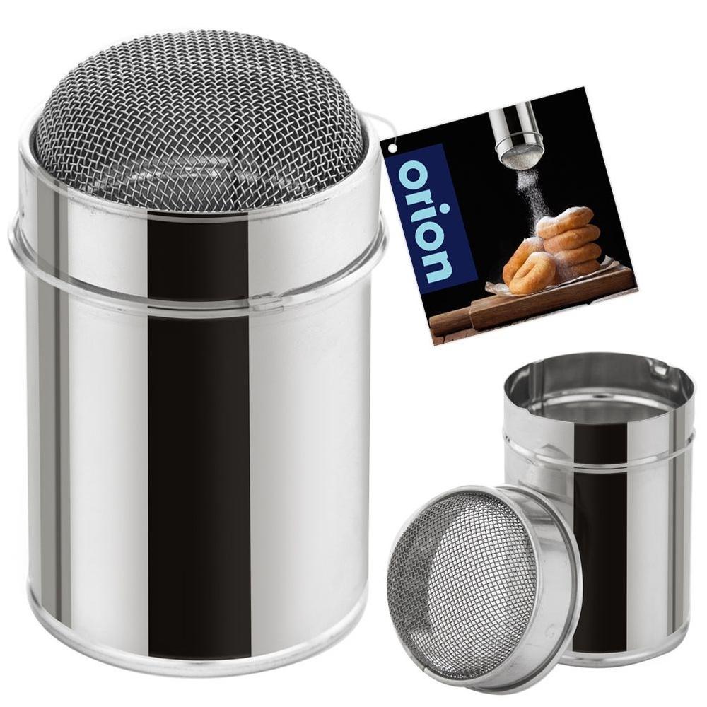 Container with strainer for powdered sugar and cinnamon 180 ml