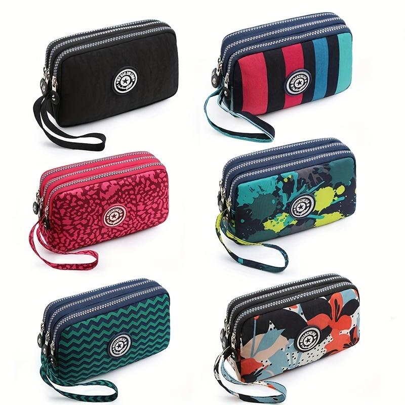 

Women s Handbag Casual Nylon Phone Bag With Wristlet Zipper Waterproof Clutch Bag 1pc