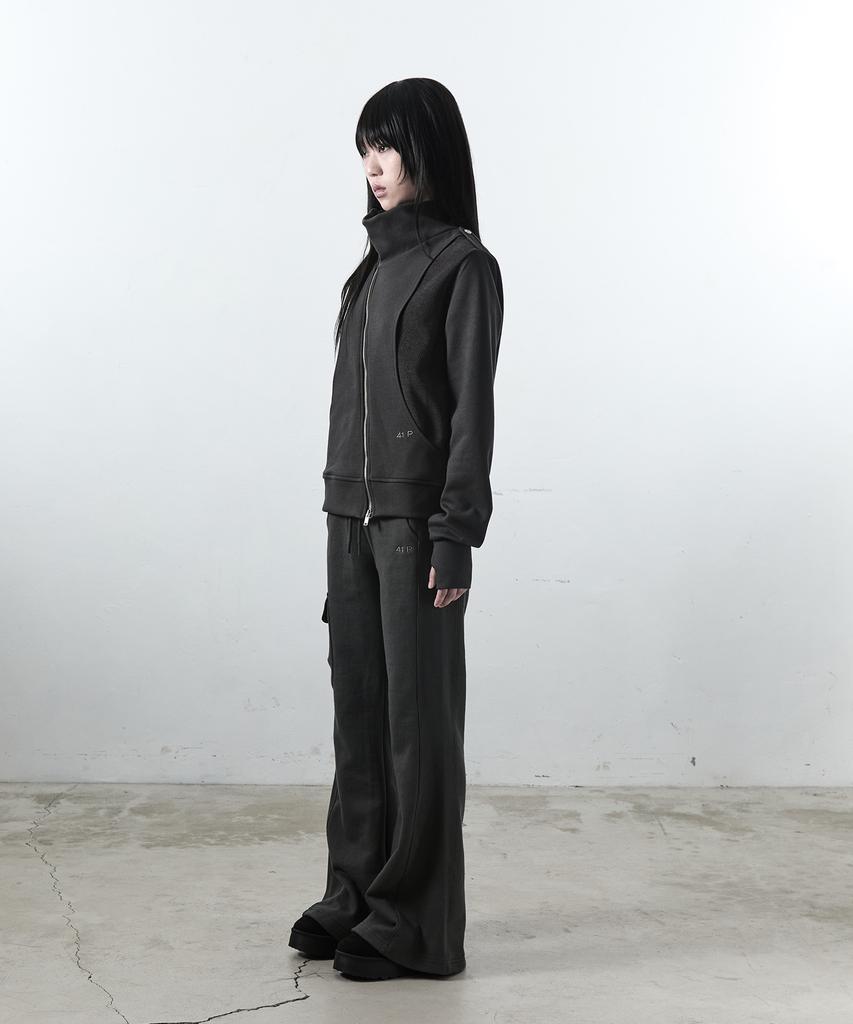 41PRAY Mini Pocket Bootcut Pants / Charcoal