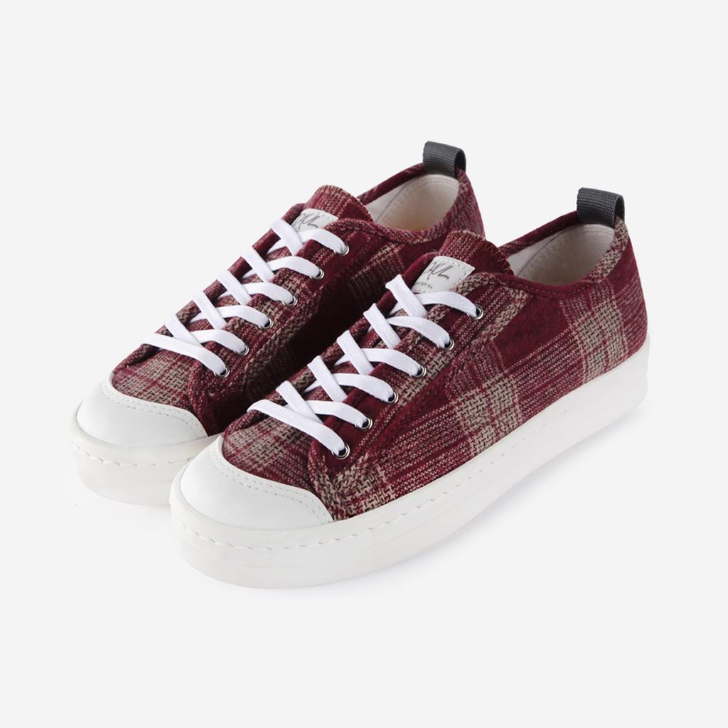 [J.DAUL] Superb Original Check Burgundy [43820C7F005] [Shipped from Korea] 100% Authentic