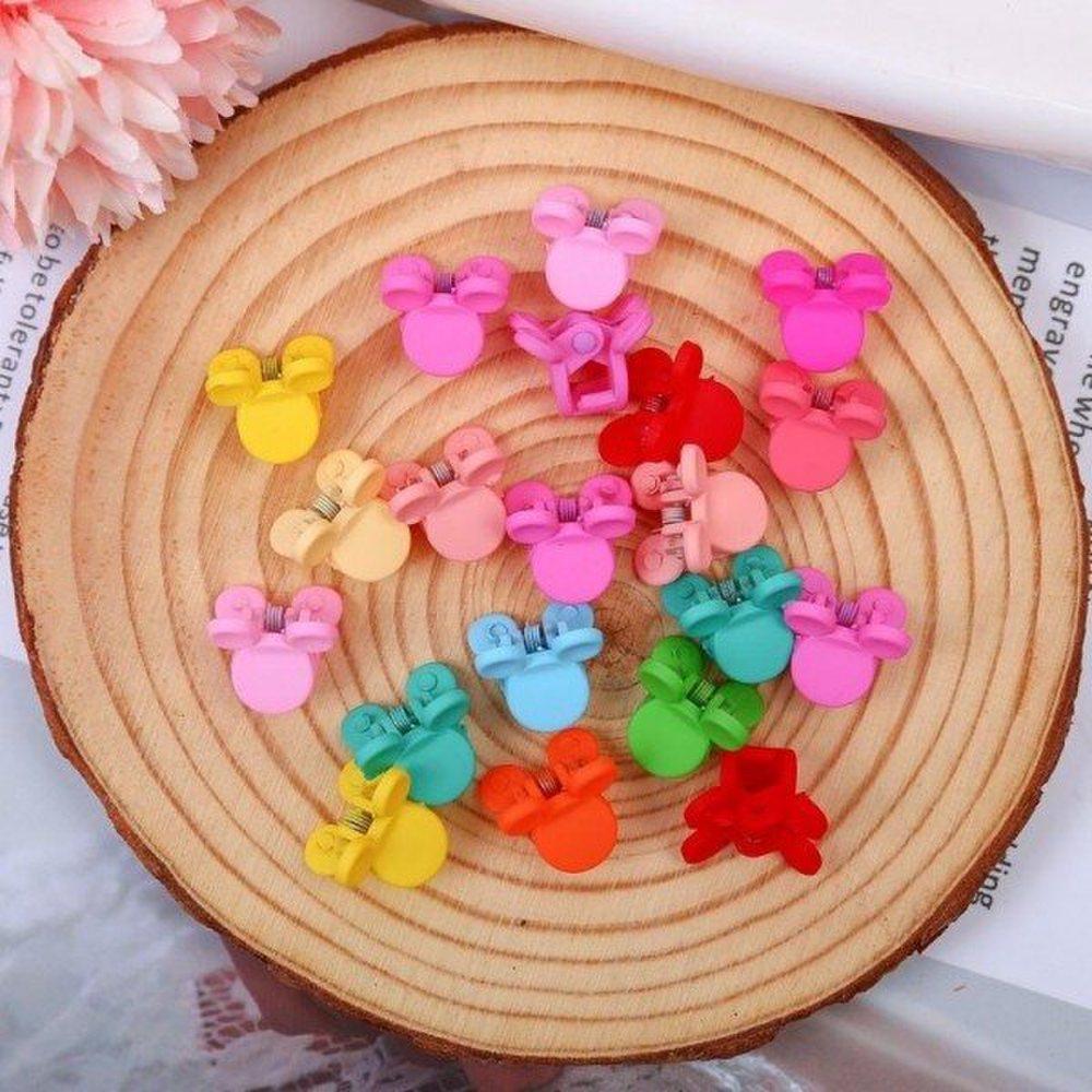 

Mno Mickey Blooming Hair Clips 10-pack Hairpins Side Hairpins Forehead Hairpins Hairpins Flower Pins Hairdressing Pins Random Colors