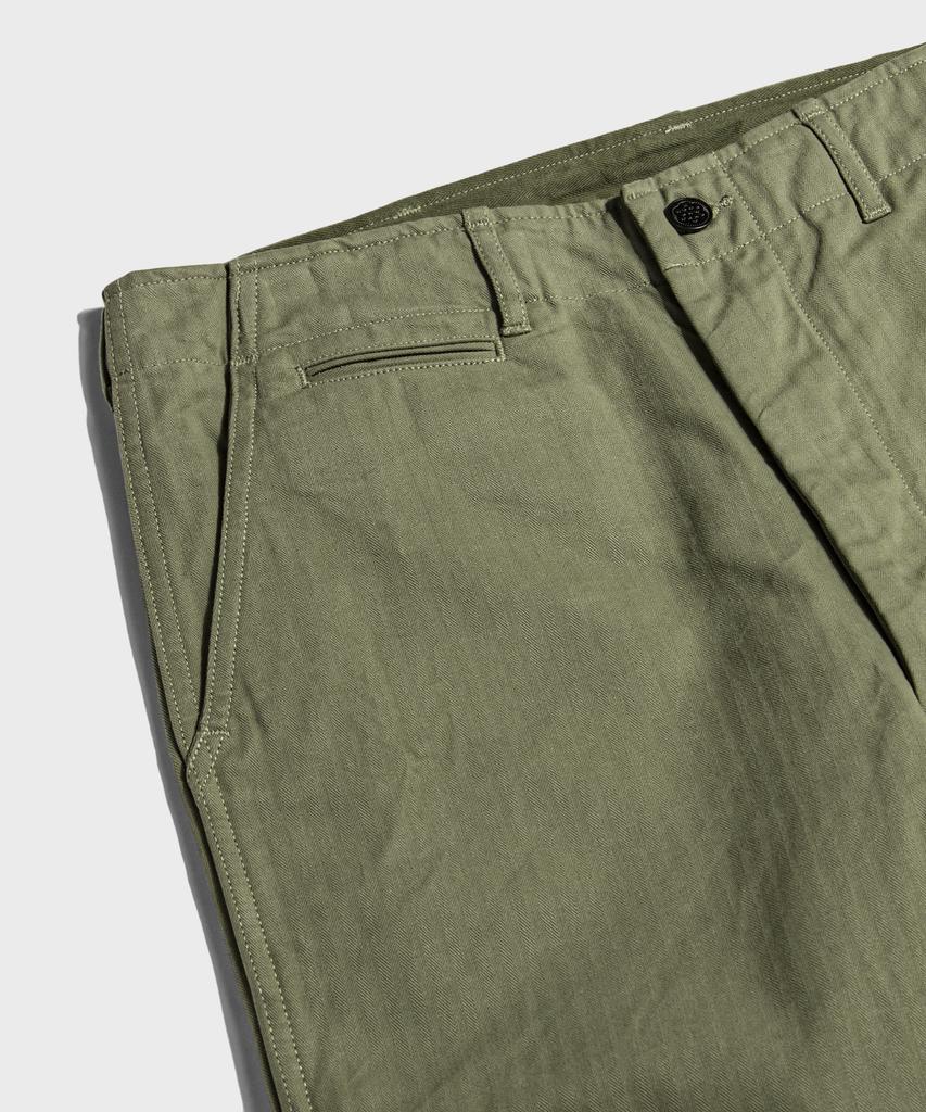 Beulonseun Us Army M-41 Hbt Fatigue Trousers Olive