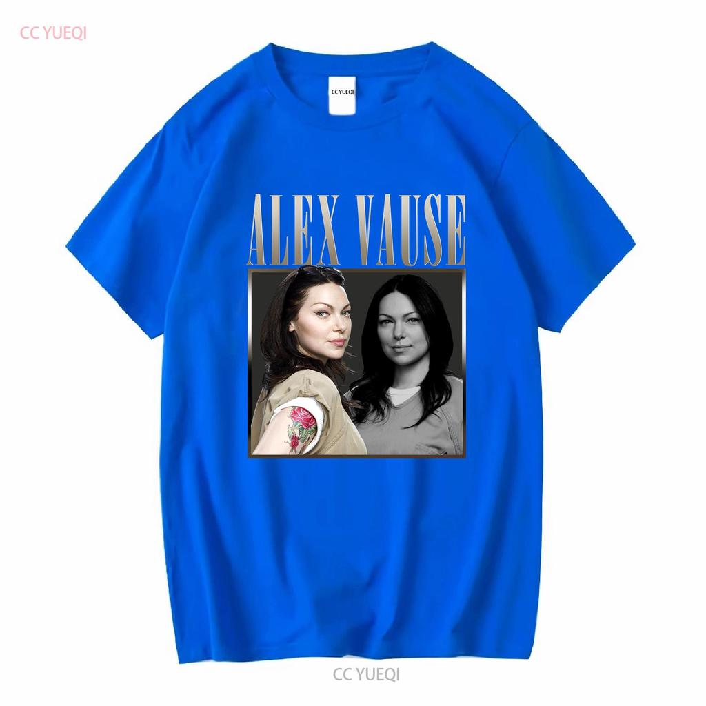 Alex Vause Vintage T shirt SweaT 90s s Laura Prepon Vintange long or short sleeves vintage Washed Casual fashion Stretched