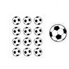 Creative Football Stickers Sports Stickers Decorative Stickers for Football Lovers and Fans Football Game Cheering Stickers