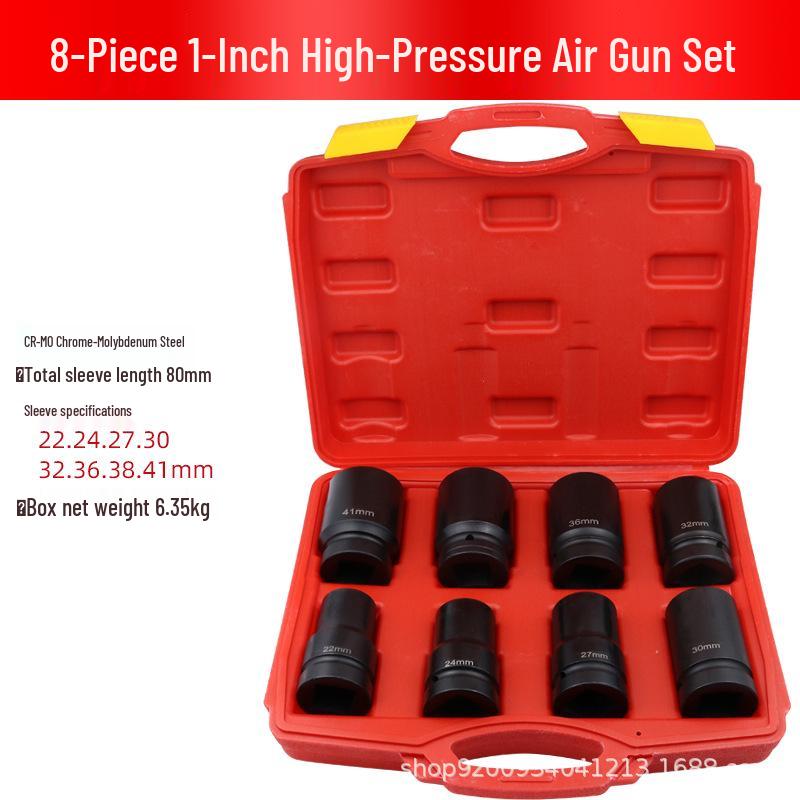 1-Inch Extended Hex Pneumatic Socket Wrench for Auto Repair