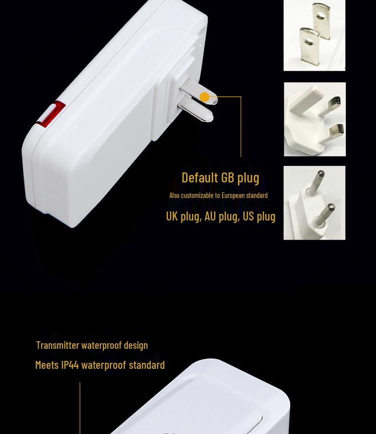 Katia Si Smart Self-Powered Wireless Waterproof Doorbell System