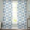 Turtle Color Block Starfish Square Bedroom Transparent Sheer Curtains Holiday Decoration Window Voile Tulle Curtain