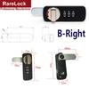 Three Position Mechanical Code Lock Keyless File Cabinet Drawer Cabinet Safe Deposit Box Cashbox Lock Hardware Rarelock MA035 B