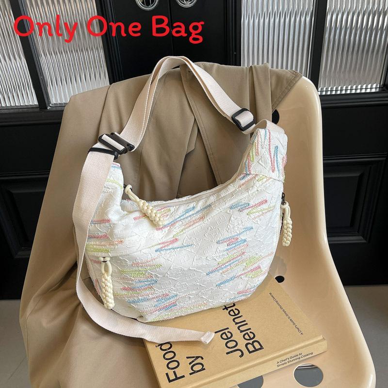 Small Water Dimple Shape Crossbody Purse With Soft Material For Office And Casual
