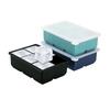 Silicone Ice Cube Trays 3 Pack Large Size Ice Cube Molds with Removable Lid Square Ice Cube Tray for Cocktail Stackable Flexible
