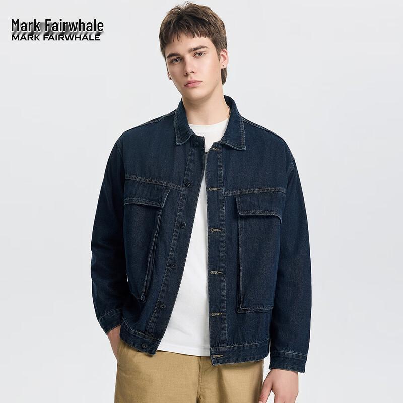 

Mark Fairwhale Men s Denim Jacket 4XL