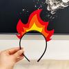 Halloween Vlam Hoofdband Feestdecoratie - Prank & Carnaval Haaraccessoire
