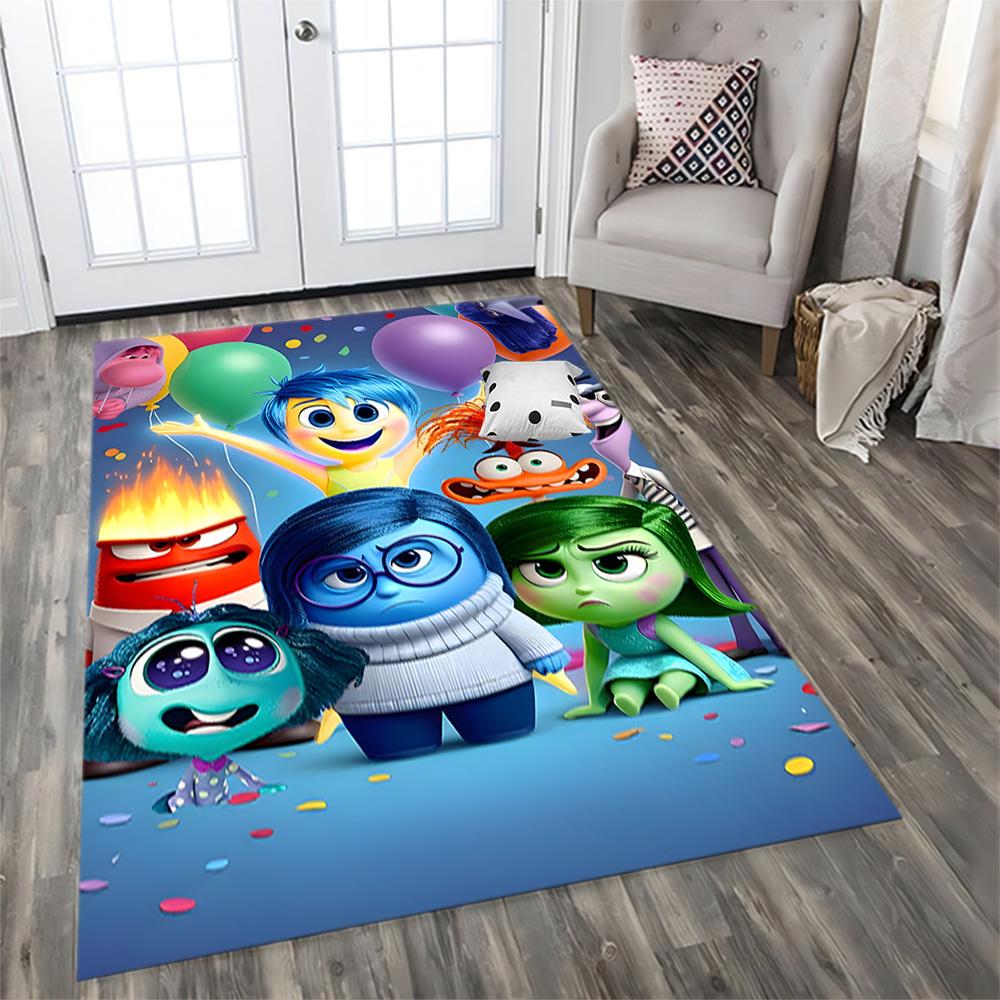 Inside Out Emotions Adventure for Living Room Rug, Bedroom, Study Room, Hallway Decoration, Perfect for Home Decoration or Holiday Gifts