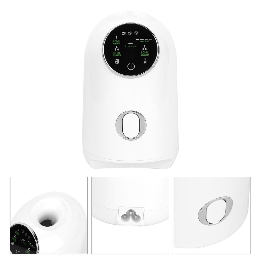 DIY Facial Mask Maker Machine Fruit Vegetable Home DIY Face Mask Maker Machine Device 100‑240VUS Plug