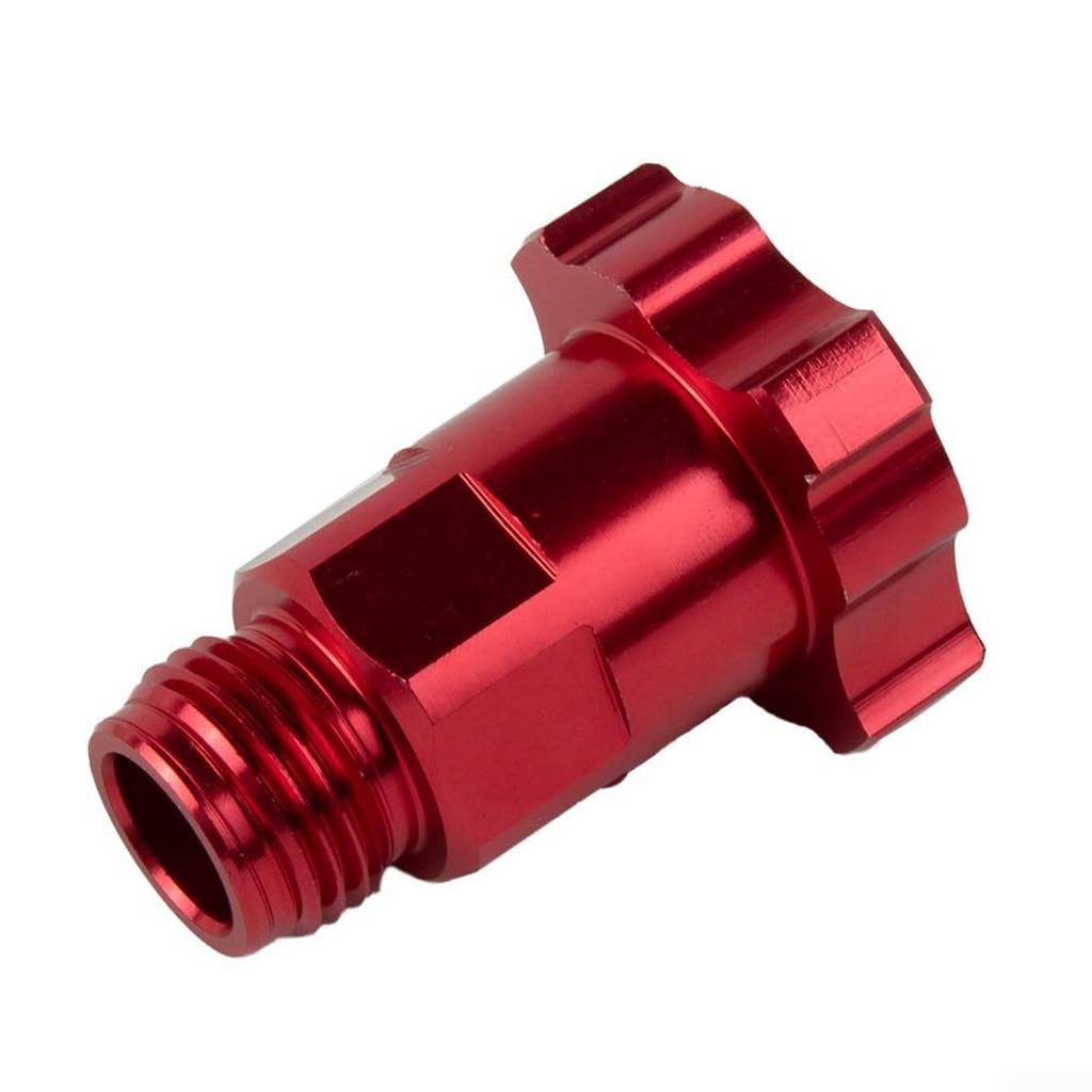 Spray Gun Cup Adapter Aluminum Connectors for Paint Cup Conversion Fit with M16x1.5 Thread Durability Leakproof Design