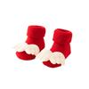 Christmas And Winter Baby Warm Fleece Red Loop - Floor Socks And Walking Socks
