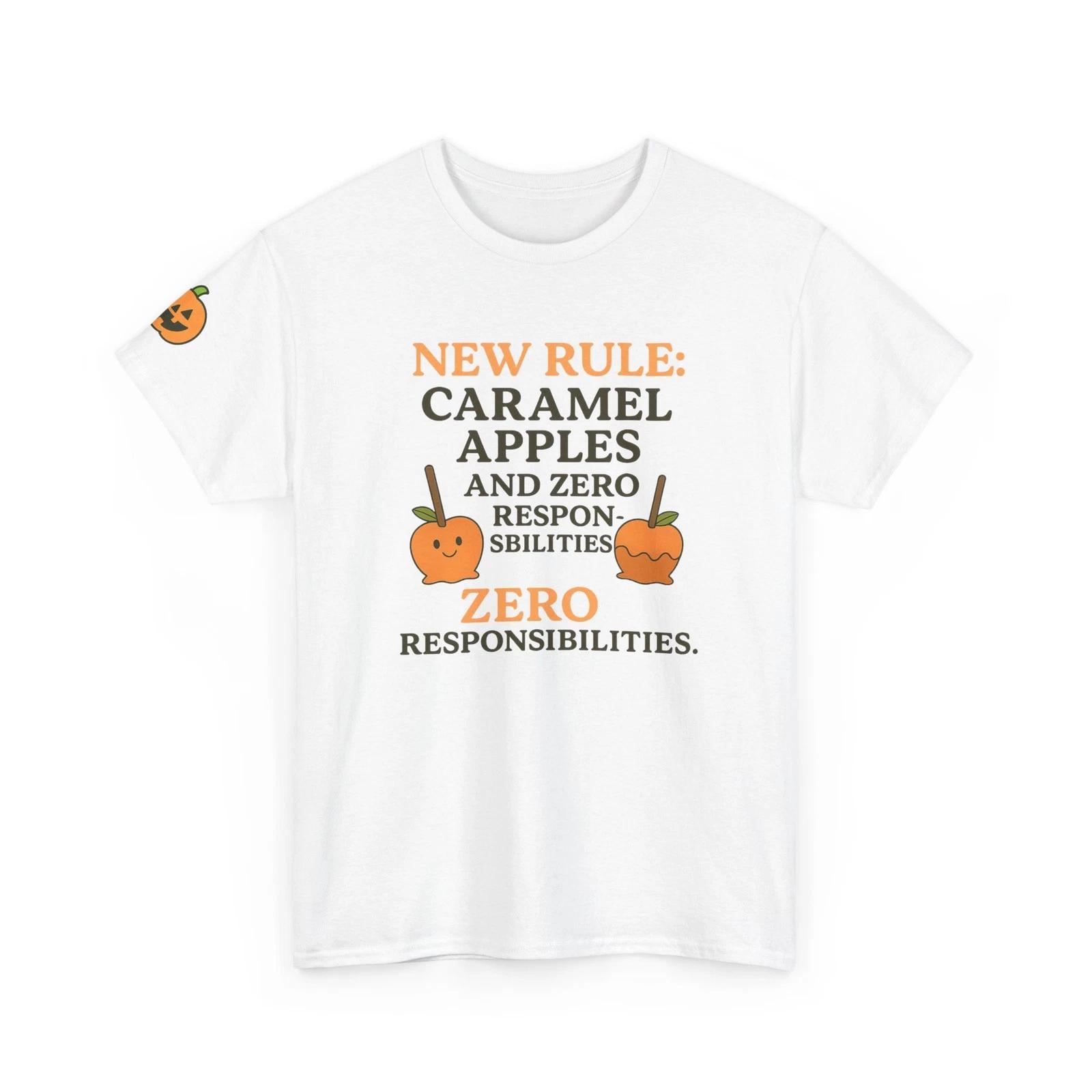 Zero Responsibilities Tee | Fall Pumpkin Humor | Tees.By.Natalie M