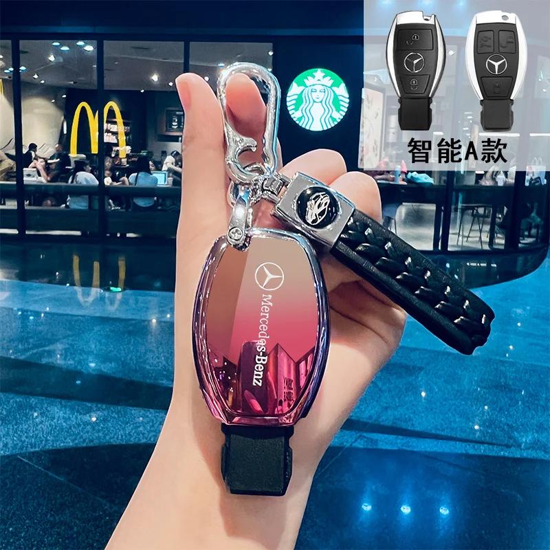 RPO5   TPU Key Fob Cover For Mercedes Benz A B C E S Class W204 W205 W212 W213 W176 GLC MAYBACH Keyless Soft Case