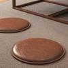 Round Leather Cooling Cushion Japanese Style Bay Window Pad Stool Pad Sitting Seat Pad  Hotel