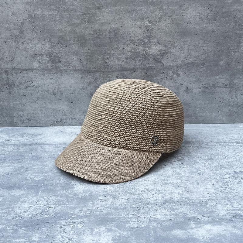 25 Spring And Summer Travel Sunshade Baseball Cap Showing Face Small Sunscreen Peaked Cap Versatile Equestrian Hat Tide