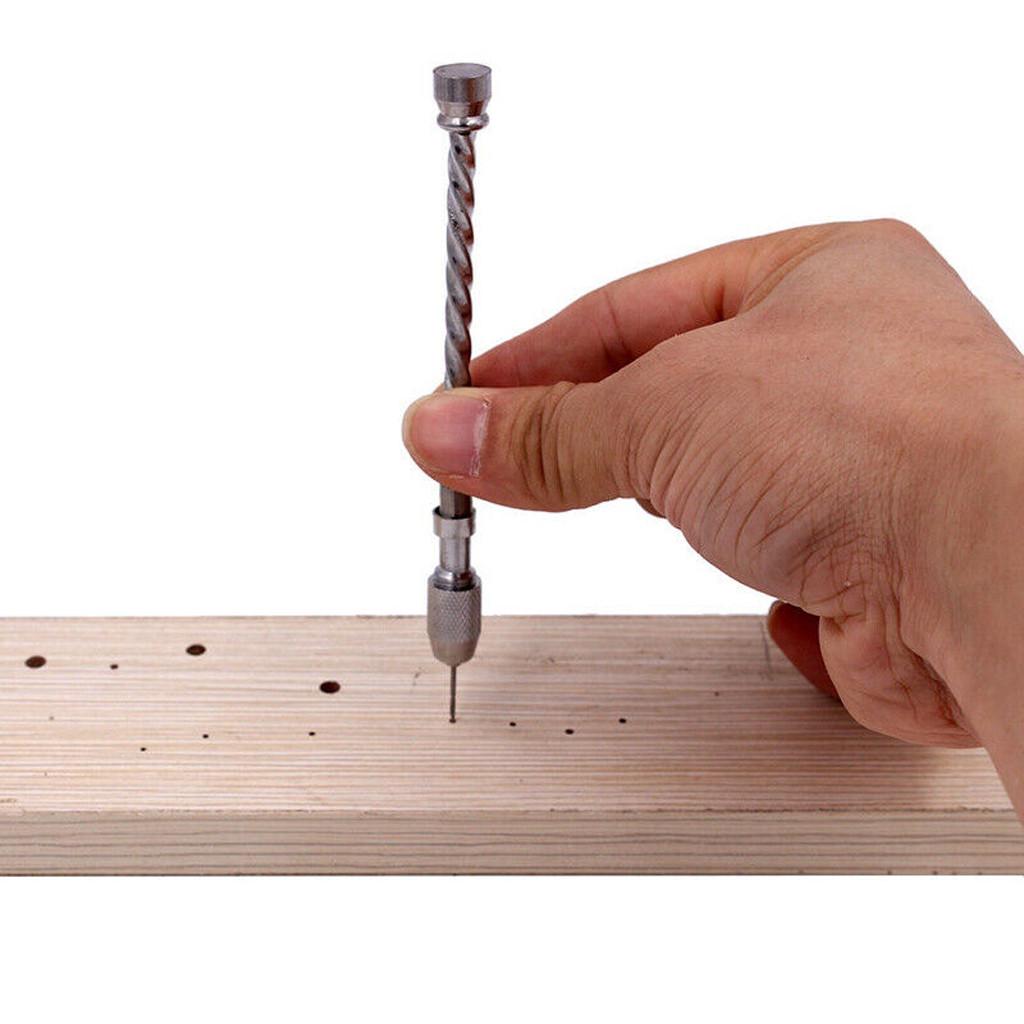 Nová 21 ks sada mini mikro vrtáků & hliníční ruční vrtačka & pouzdro pro hobby