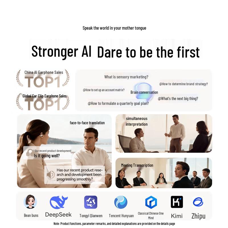 SANAG S9S AI Ear-Clip Open-Style Bluetooth Headphones