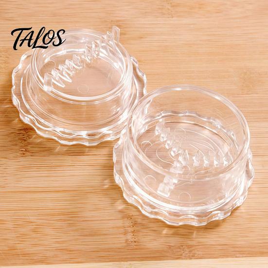 Manual Garlic Grinder Press, Transparent Grinder, Easy Operation Portable Salad Dressing Tool Chopper, for Onion Ginger Nuts Herbs Handheld
