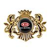 SKTF2 1Pcs Metal Car Emblem Body Trunk Decoration Sticker Accessories For Kia Picanto Rio Ceed Sportage Cerato Soul Sorento Optima