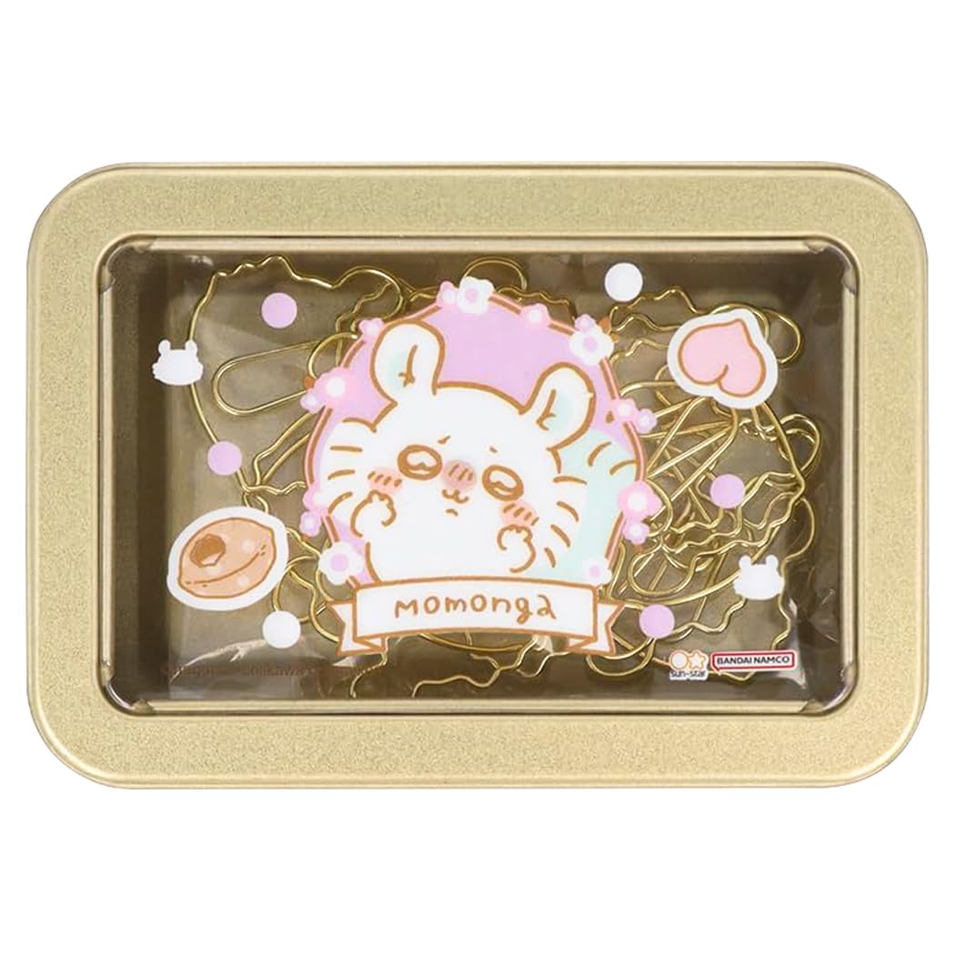 Sunstar Stationery Chiikawa Clip with Chiikawa Flying S3625184 Case, Squirrel,