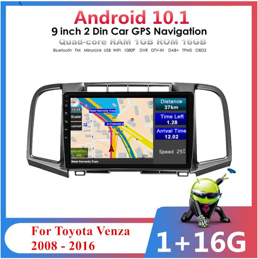 Toyota Venza 08-16 Car Radio - 9" Android 10.1